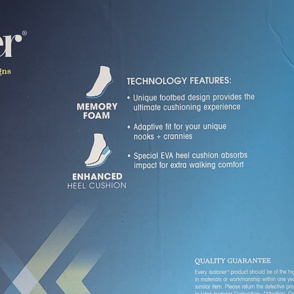 Isotoner Women's Mule Slippers, Size Large 8.5 - 9 - Picture 4 of 5